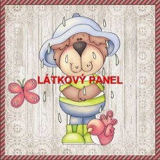 BAVLNĚNÝ PANEL  40x40 cm  mdf40-92