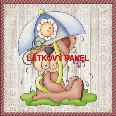 BAVLNĚNÝ PANEL  40x40 cm  mdf40-93