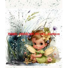 BAVLNĚNÝ PANEL 38x45 cm   df577