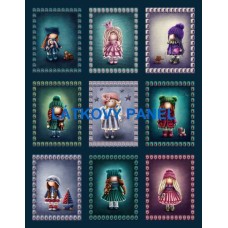 BAVLNĚNÝ PANEL 15x20 cm  bsk-pex5