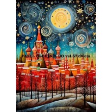 Látkový  panel - MOSKVA   312-447