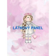 BAVLNĚNÝ PANEL  18x25 cm df619
