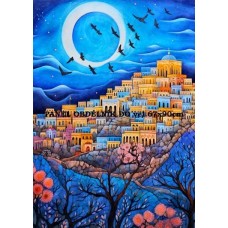 BAVLNĚNÝ PANEL Atény 15x20 cm  zpf418