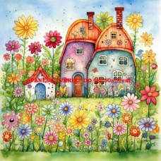 BAVLNĚNÝ PANEL  25x25 cm lpf463