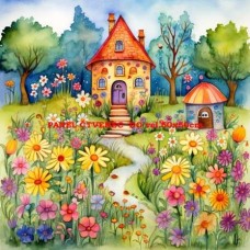 BAVLNĚNÝ PANEL 40x40 cm lpf493