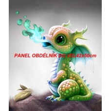 BAVLNĚNÝ PANEL 21x25 cm   df653