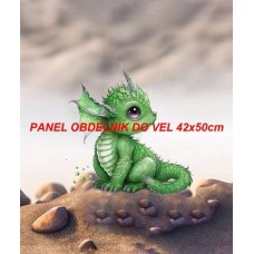 BAVLNĚNÝ PANEL 21x25 cm   df659
