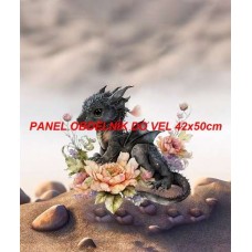 BAVLNĚNÝ PANEL 21x25 cm   df664