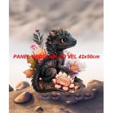 BAVLNĚNÝ PANEL 21x25 cm   df666