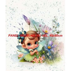 BAVLNĚNÝ PANEL 21x25 cm   df675