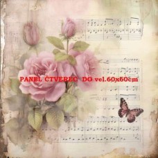 BAVLNĚNÝ PANEL  60x60 cm   lpf736