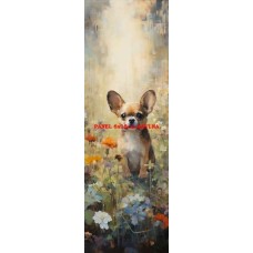 BAVLNĚNÝ PANEL 6x18 cm  zal314