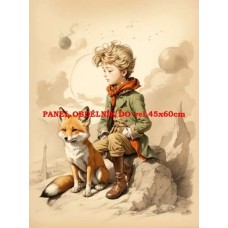 BAVLNĚNÝ PANEL Malý princ 15x20 cm df785