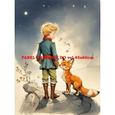 BAVLNĚNÝ PANEL Malý princ 11x15 cm df798