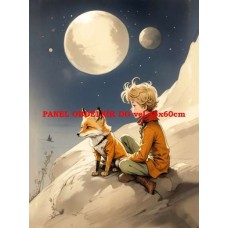 BAVLNĚNÝ PANEL Malý princ 7x10 cm df799