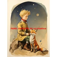 BAVLNĚNÝ PANEL Malý princ 7x10 cm df805