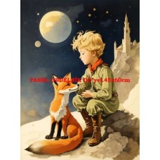 BAVLNĚNÝ PANEL Malý princ 7x10 cm df808