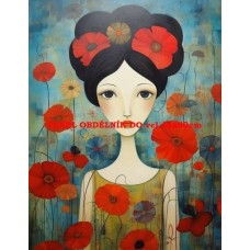 BAVLNĚNÝ PANEL - 19x25 cm fan651