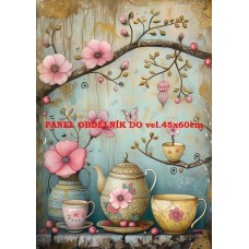 BAVLNĚNÝ PANEL 14x20 cm  zpf654