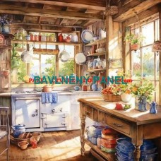 BAVLNĚNÝ PANEL  40x40 cm   lpf896