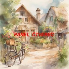 BAVLNĚNÝ PANEL 25x25 cm lpf928