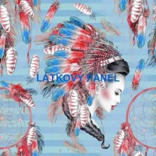 BAVLNĚNÝ PANEL 30x30 cm BOHO FCF250