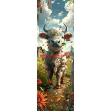 BAVLNĚNÝ PANEL 6x18 cm  zal584