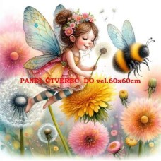 BAVLNĚNÝ PANEL 25x25 cm lpf983