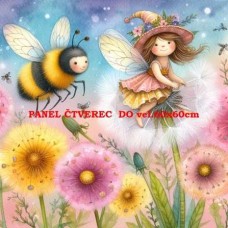 BAVLNĚNÝ PANEL 25x25 cm lpf986