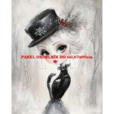 BAVLNĚNÝ PANEL 20x25 cm   FRE287