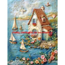 BAVLNĚNÝ PANEL 19x25 cm - nam88