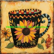 BAVLNĚNÝ PANEL  15x15 cm   kp192
