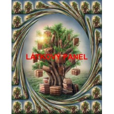 BAVLNĚNÝ PANEL - 7x10 cm BSK-c14