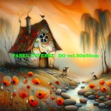 bavlněný panel 25x25 cm  flp507