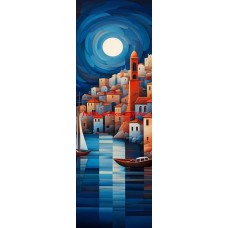 BAVLNĚNÝ PANEL 6x18 cm  zal651