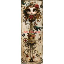 BAVLNĚNÝ PANEL 6x18 cm  zal675