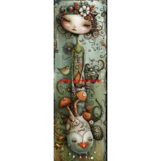 BAVLNĚNÝ PANEL 6x18 cm  zal677