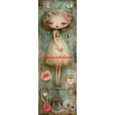 BAVLNĚNÝ PANEL 6x18 cm  zal678
