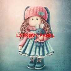 BAVLNĚNÝ PANEL-  25x25 cm    BSK-224