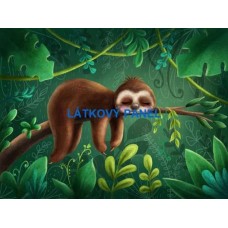BAVLNĚNÝ PANEL Lenochod 11x15 cm BSK-182
