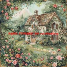bavlněný panel 40x40 cm  flp609