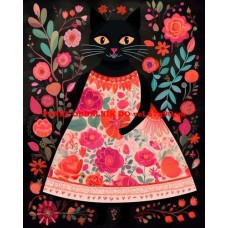 BAVLNĚNÝ PANEL 20x25 cm  folk92
