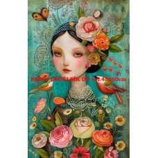 BAVLNĚNÝ PANEL 13x20 cm   FRE352