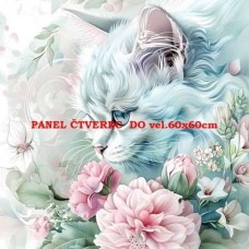 BAVLNĚNÝ PANEL - 15x15 cm  zvm5
