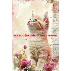 BAVLNĚNÝ PANEL 17x25 cm lpz581