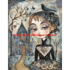 BAVLNĚNÝ PANEL 19x25 cm   FRE373