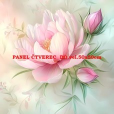 BAVLNĚNÝ PANEL 15x15 cm  kve242
