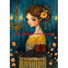 BAVLNĚNÝ PANEL 10x15 cm   FRE443