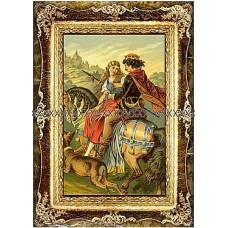 Bavlněná látka-panel A2598