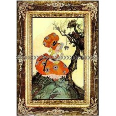 Bavlněná látka-panel A2599